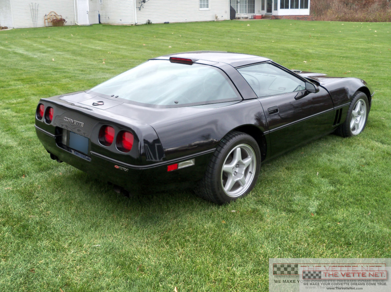1990 Corvette Coupe Black