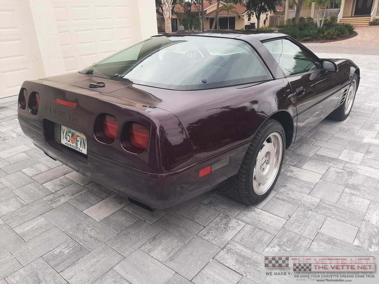 1993 Corvette Coupe Black Rose Metallic
