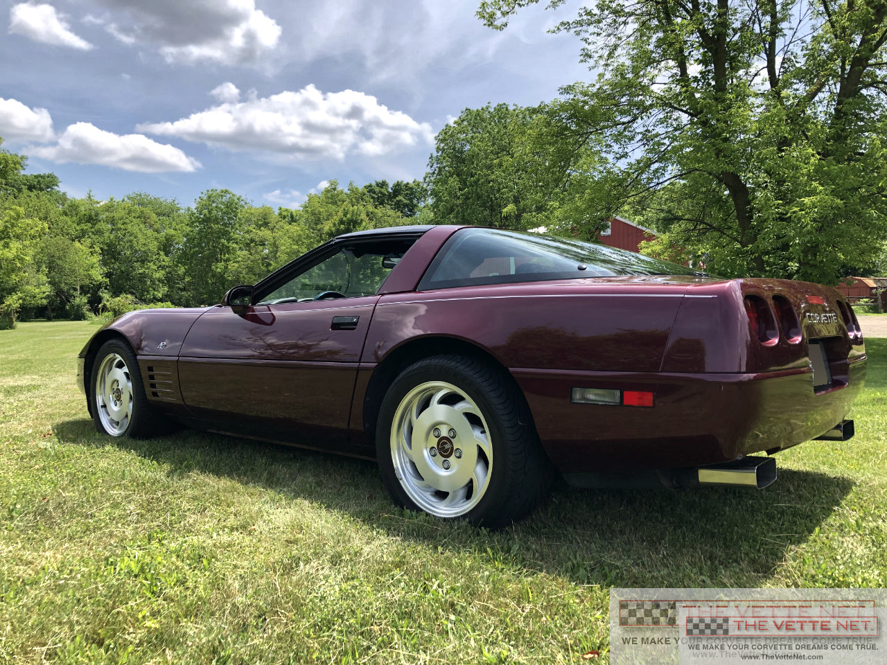 1993 Corvette Coupe Ruby Red Metallic