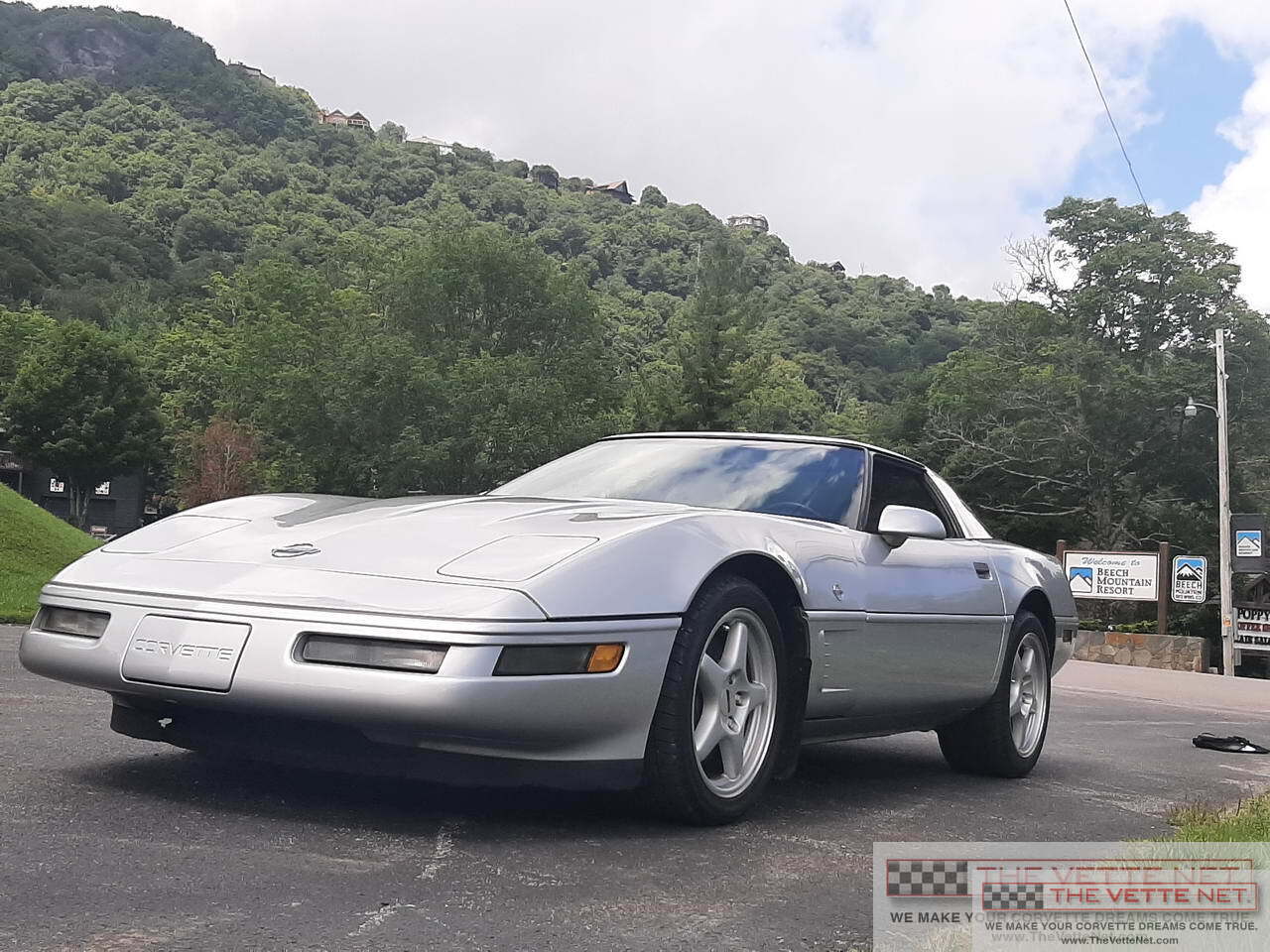 1996 Corvette Coupe Sebring Silver