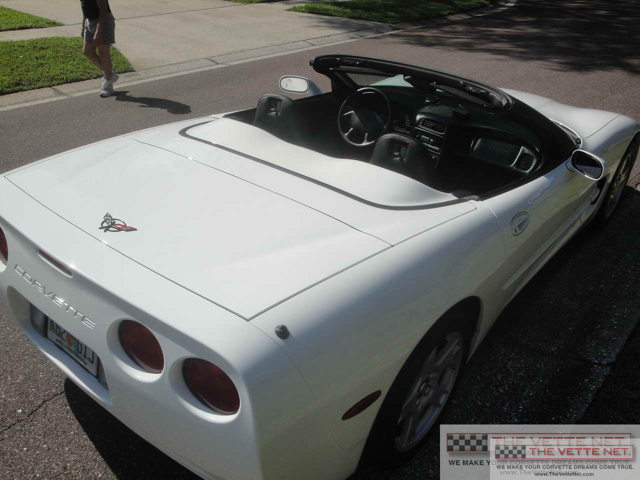 1999 Corvette Convertible Arctic White