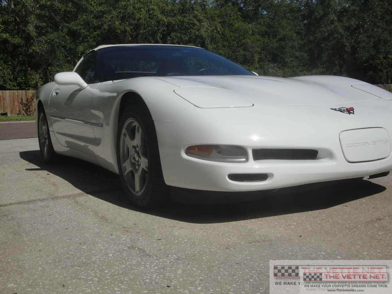 1999 Corvette Convertible Arctic White