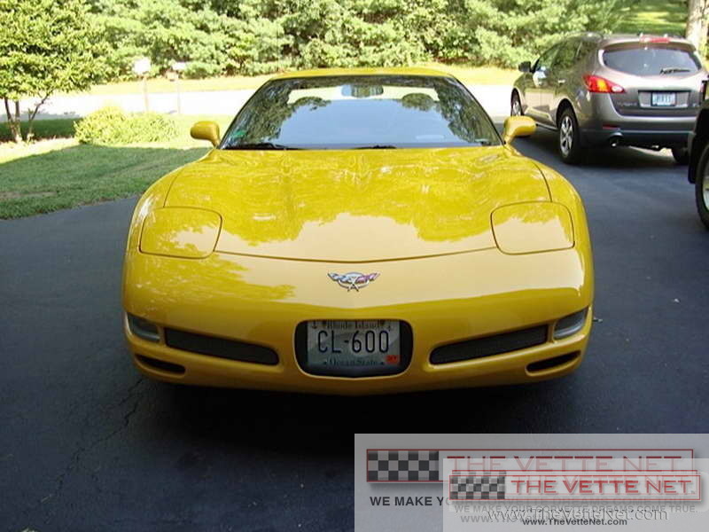 2003 Corvette Hardtop Millennium Yellow