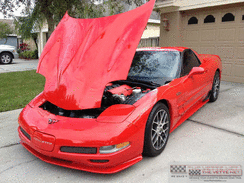 2004 Corvette Hardtop Torch Red