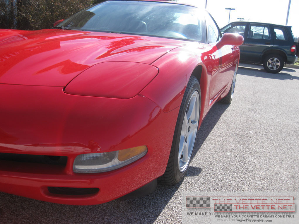 1999 Corvette Hardtop Torch Red