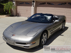 1998 Corvette Convertible Light Pewter