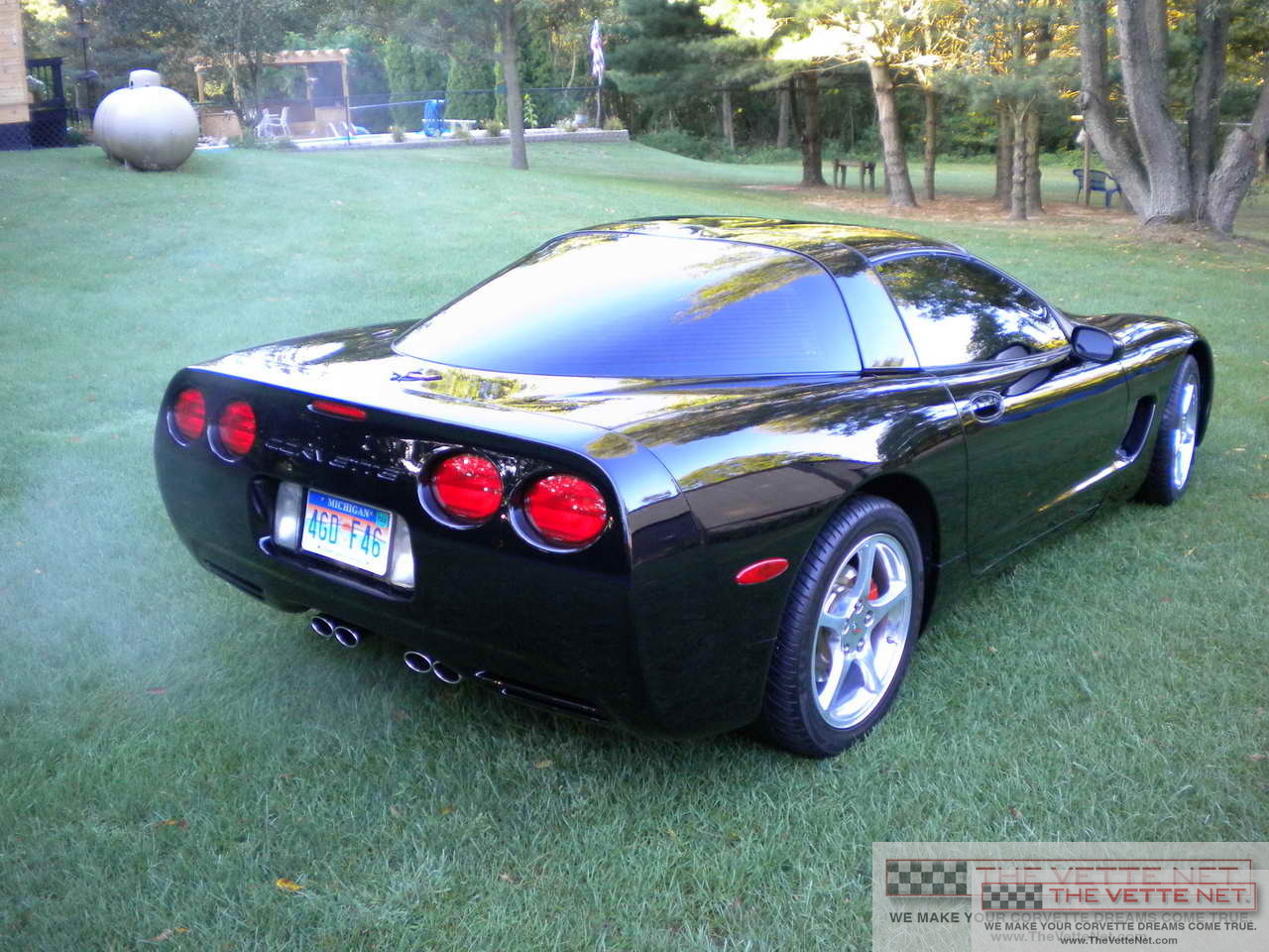 2004 Corvette Coupe Black