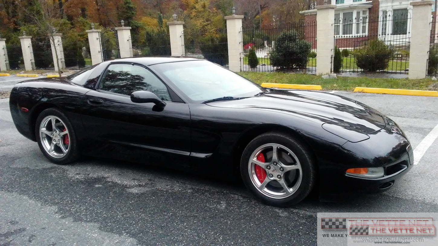 2002 Corvette Coupe Black