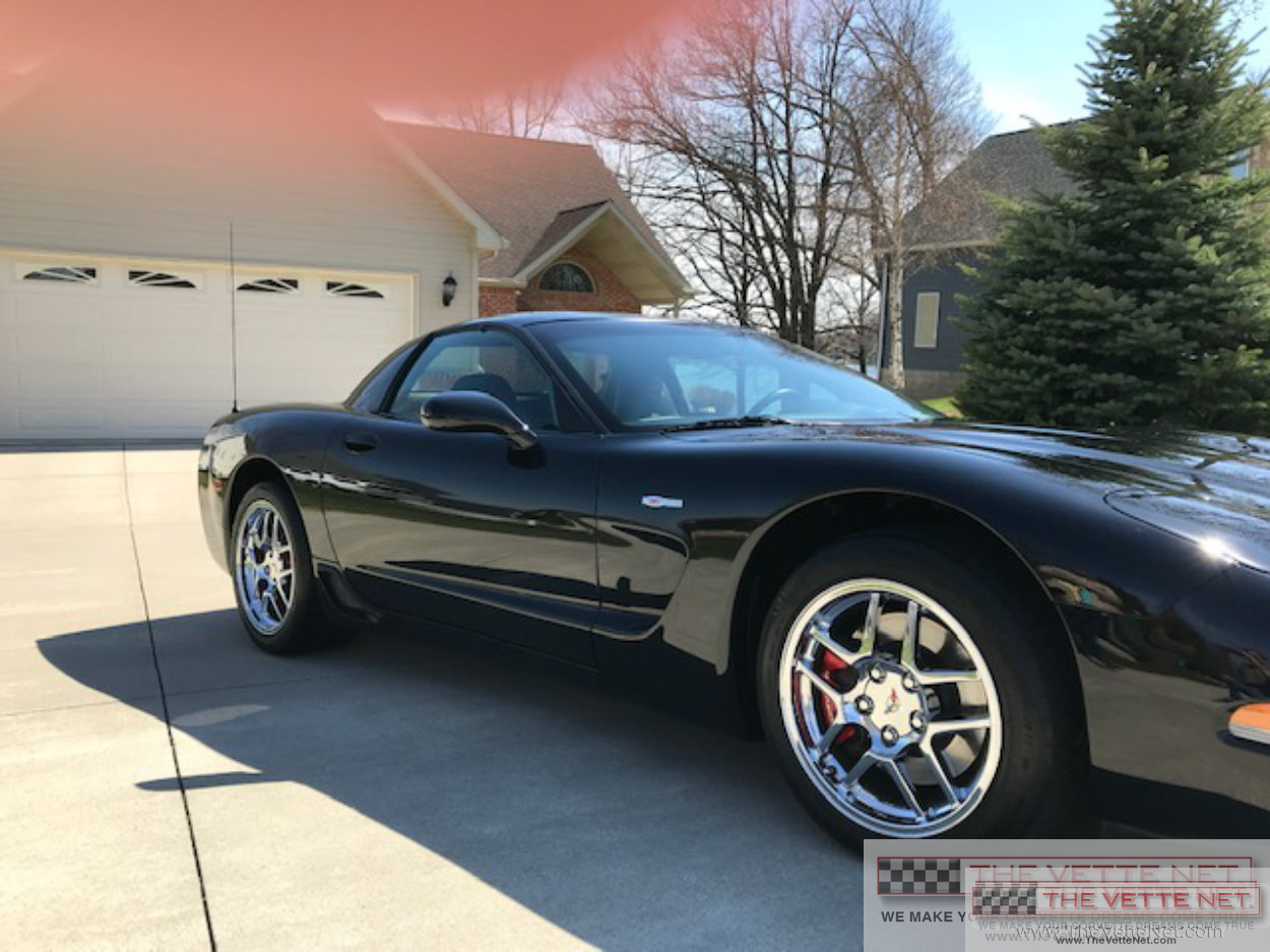 2002 Corvette Hardtop Black