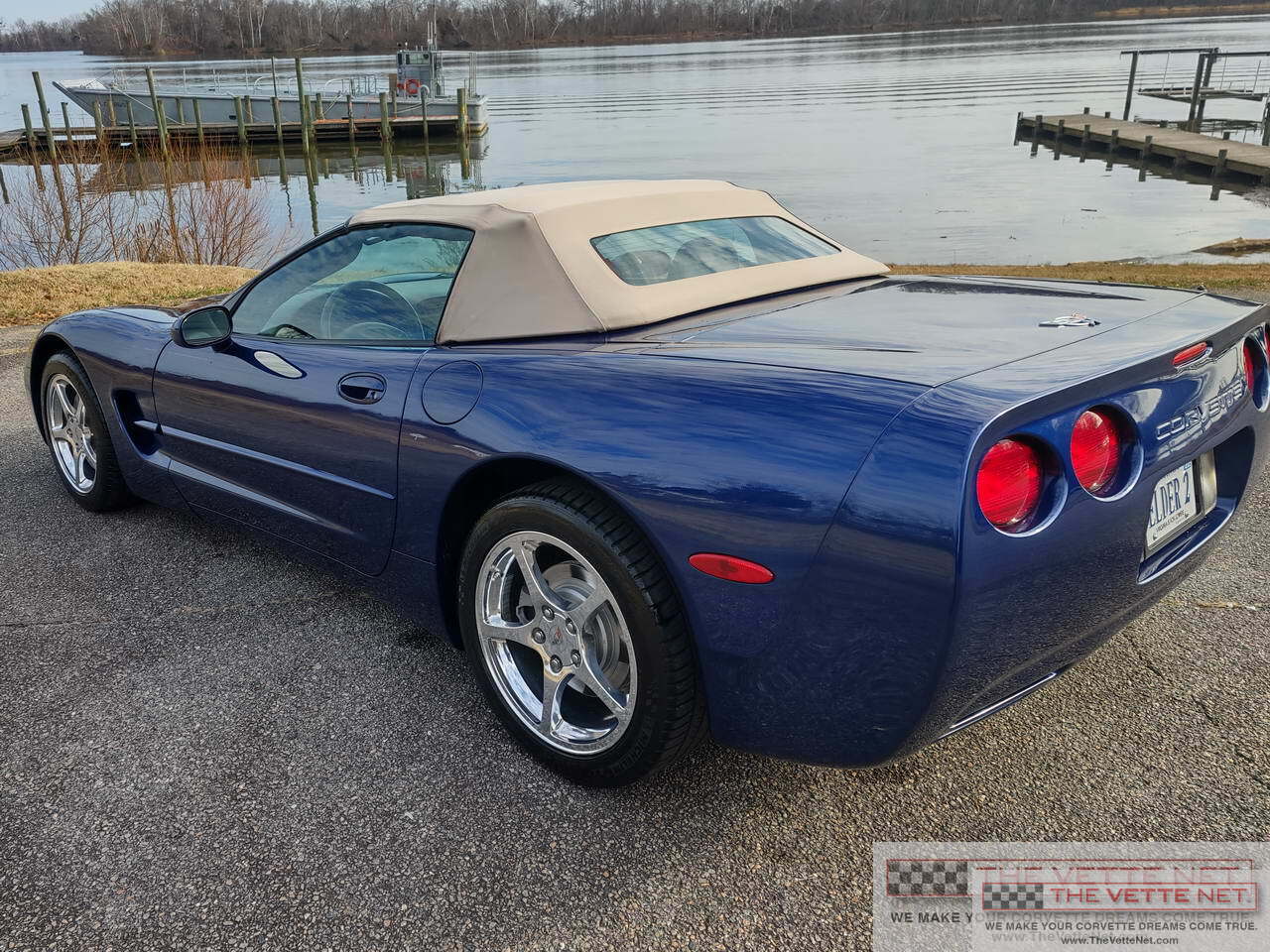 2004 Corvette Convertible LeMans Blue Metallic