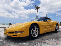 2000 Corvette Coupe Millennium Yellow