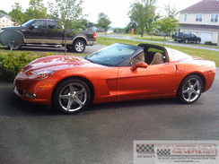 2006 Corvette Coupe Dayton Orange