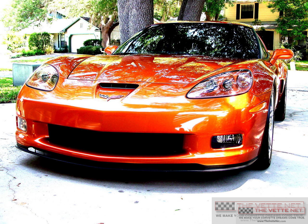 2007 Corvette Hardtop Atomic Orange Metallic
