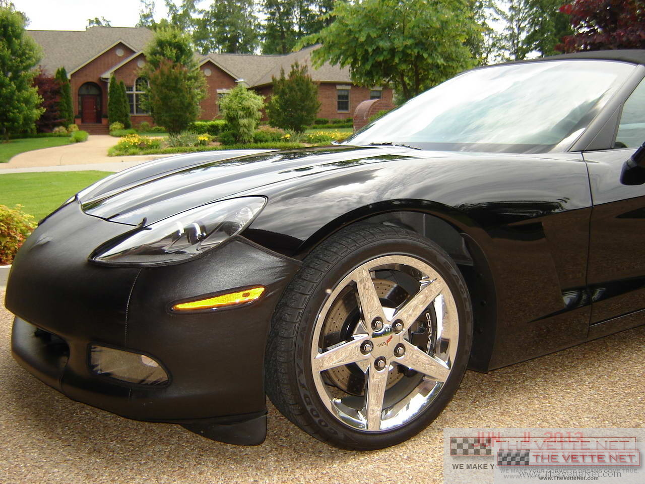 2008 Corvette Convertible Black