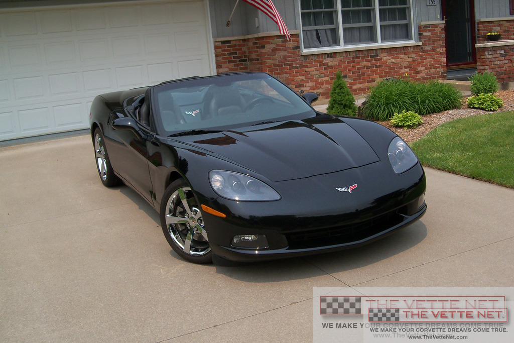 2009 Corvette Convertible Black