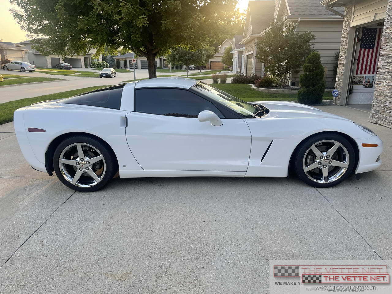 2007 Corvette Coupe White