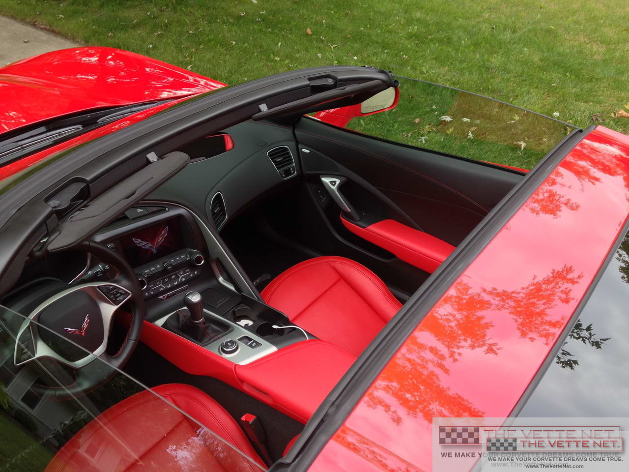 2014 Corvette Coupe Red
