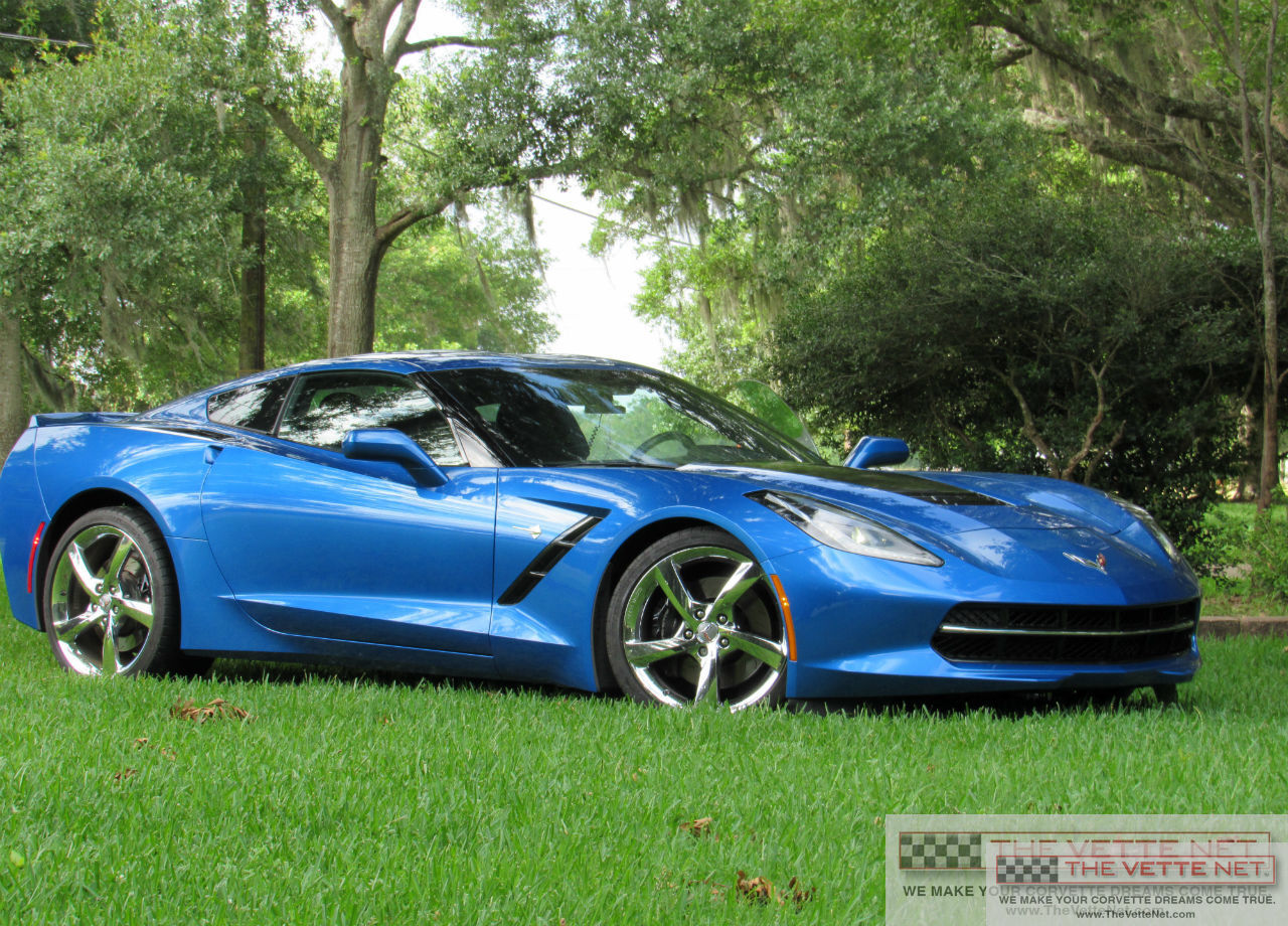 2014 Corvette Coupe Laguna Blue