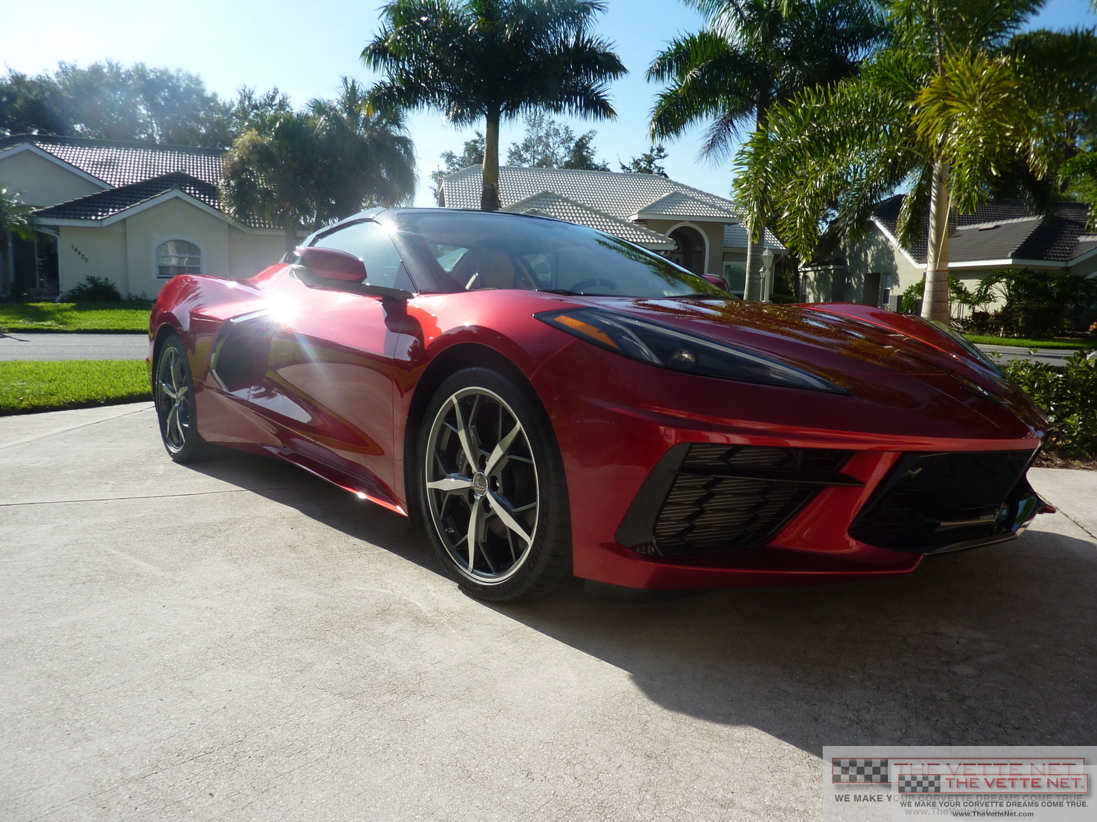 2021 Corvette Convertible Red Mist Metallic