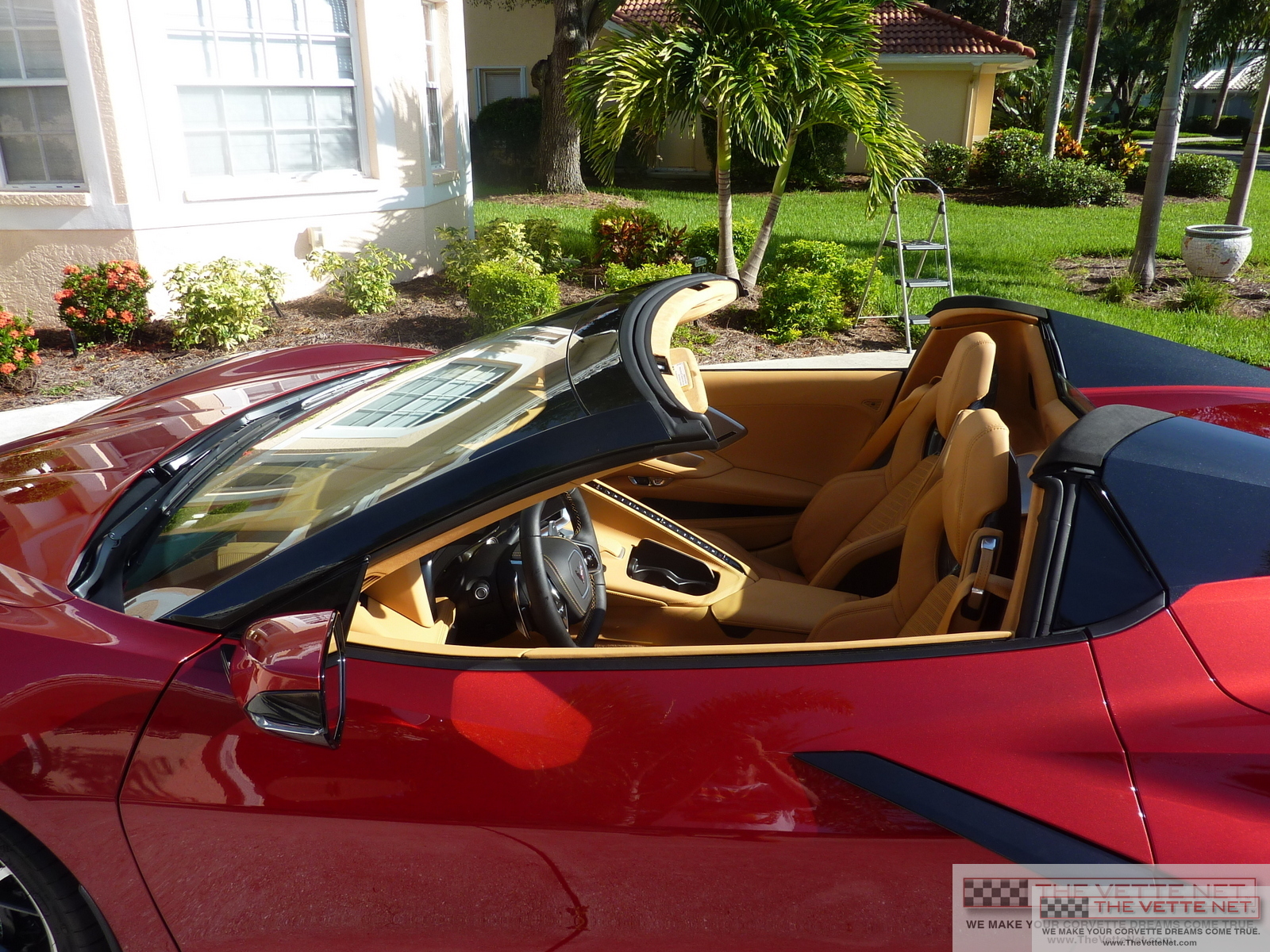 2021 Corvette Convertible Red Mist Metallic