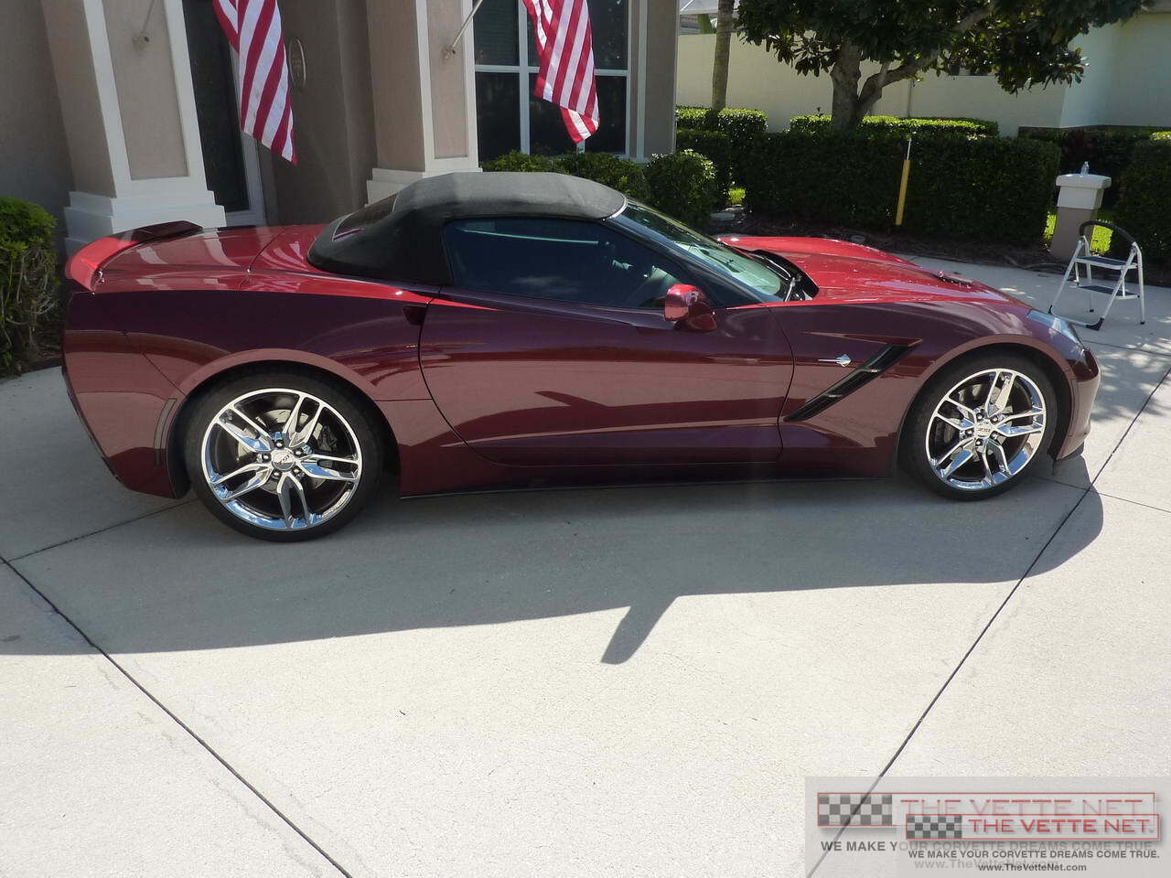 2016 Corvette Convertible Long Beach Red