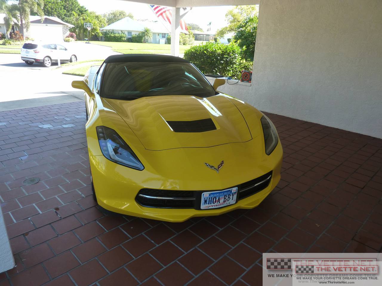 2014 Corvette Convertible Yellow