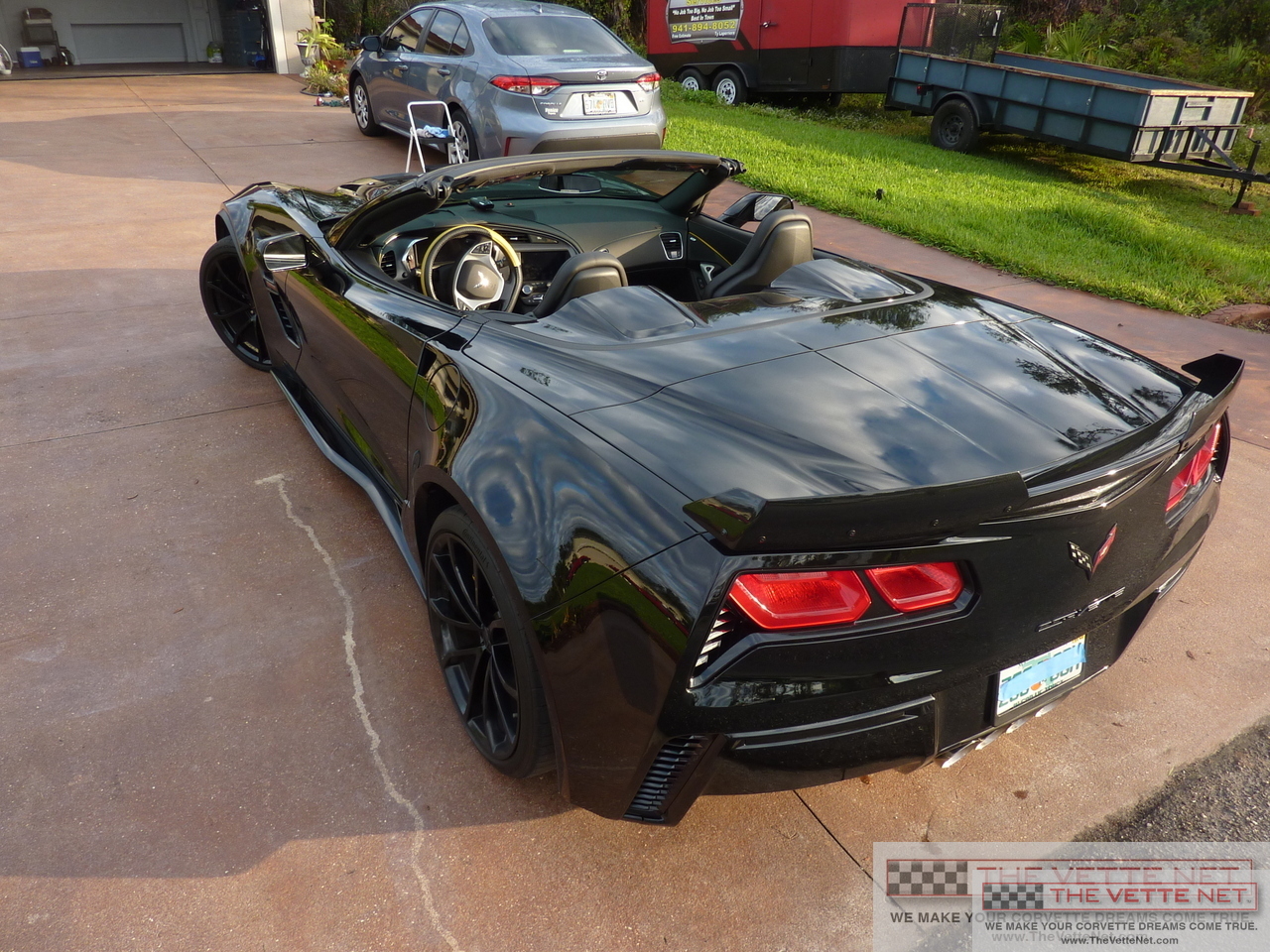 2017 Corvette Convertible Black
